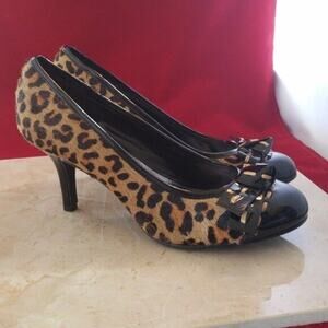 Alfani Pumps Animal Print Pumps Heels Size 5.5